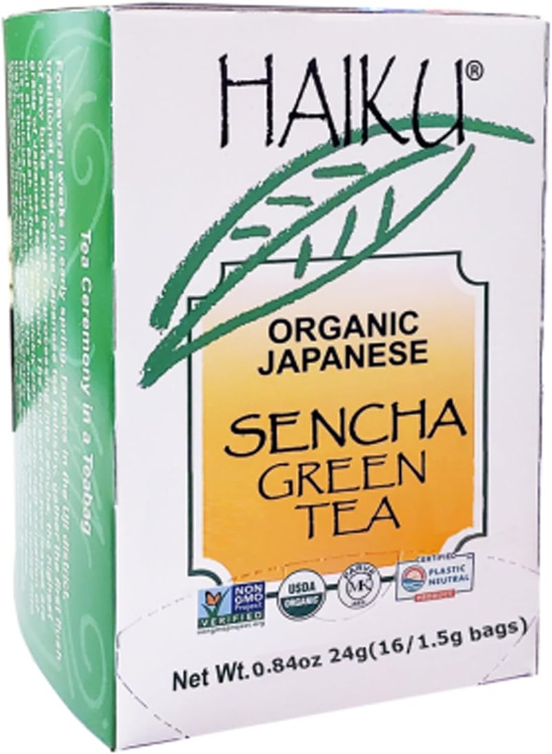 Haiku Organic Japanese Sencha Green Tea - Image 1